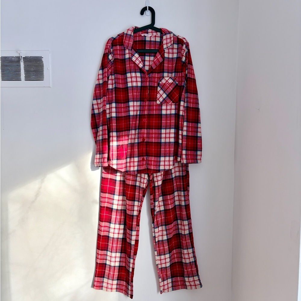 La Vie en Rose // flannel pajama set